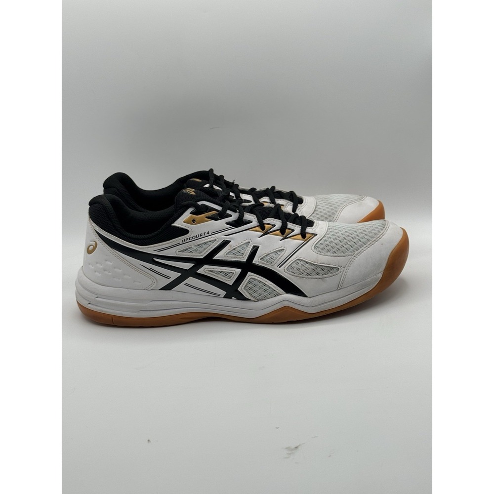 ASICS UPCOURT, GOLD/White/Black 1071A053 Men's 14